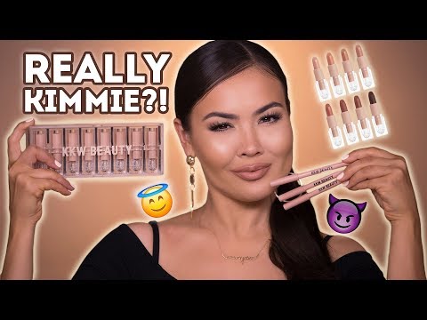Video: Kim Kardashian New Nude Lipsticks