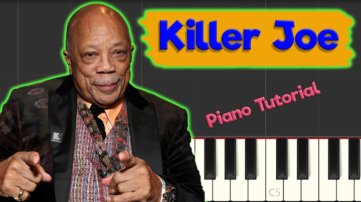 Killer Joe Piano version - Piano performance video thumbnail