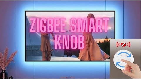 Using a Zigbee Smart Rotary Knob to Control my TV Backlights with Home Assistant