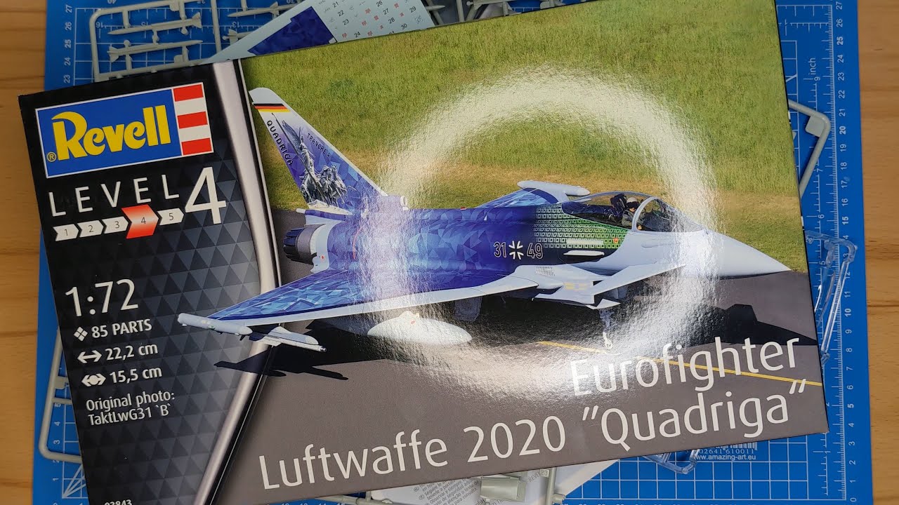 Revell Eurofighter Luftwaffe 2020 "Quadriga" What's in the Box