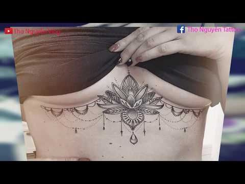 Video Những Mẫu Hình Xăm Đẹp Ở Ngực.Chân Vú Đẹp Cho Bạn Gái... - youtube