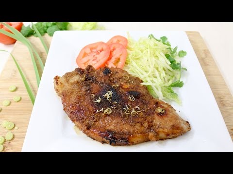 Lemongrass Pork Chops หมูย่างตะไคร้ - Episode 131