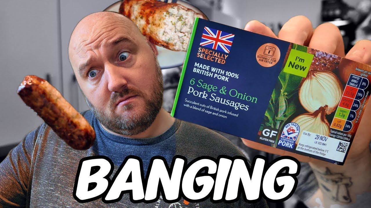 BANGING !!! These New SAGE AND ONION Sausages are ALMOST FESTIVE !!!