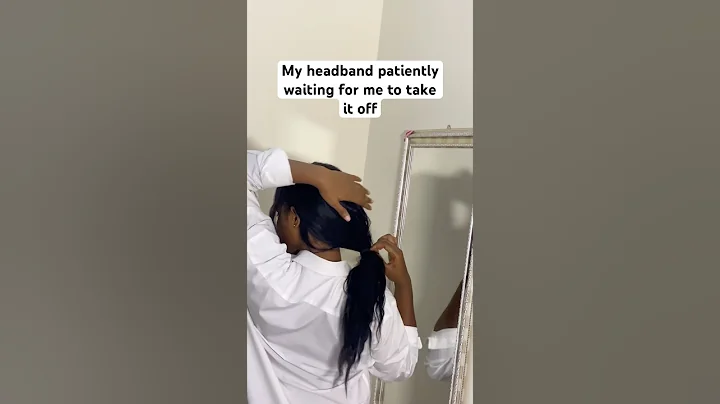 Why are headbands always ready to disappear 😭🤣 #hair #headband #relatable #funny #shorts SUBSCRIBE