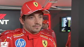Charles Leclerc: They are very strong | Post Sprint Interview Qatar GP 2024