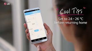 LG Air Conditioner - Energy Saving On Your Phone | LG