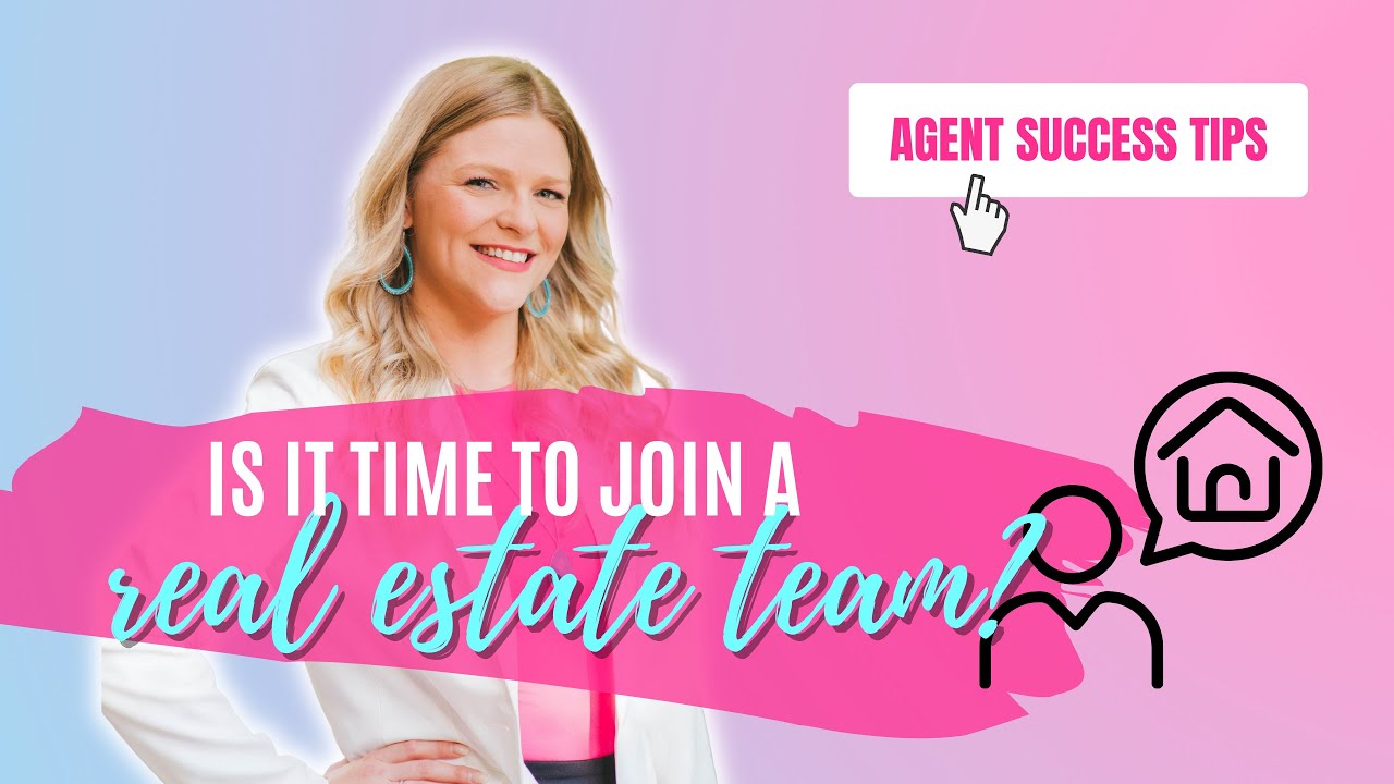 Is it time to join a real estate team? New Jersey real estate YouTube