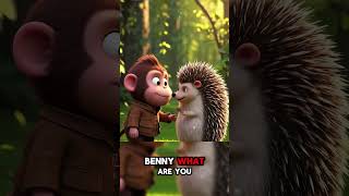 Lost in the Forest! Benny Chases the Bunny 🐰🍉  #cartoon #animation