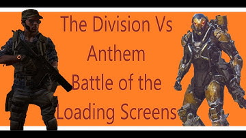 The Division 2 Vs Anthem Battle Of The Loading Screens