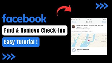 How To Find And Remove Check-Ins On Facebook !