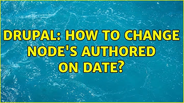 Drupal: How to change Node