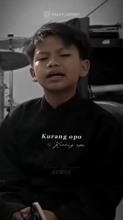 Download lagu Farel nyanyi NEMEN buat ambil nilai kesenian di SMP nya. #farelprayoga #penyanyicilik #nemen