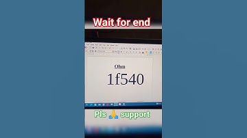 2 TYPES OHM IN LIBRE OFFICE || #msword #computer #libreoffice #viral #shorts