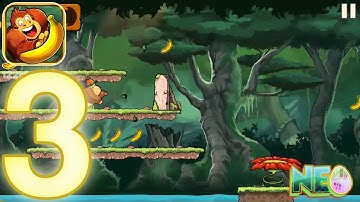 Banana Kong: Gameplay Walkthrough Part 3 - A New High Score! (iOS, Android)