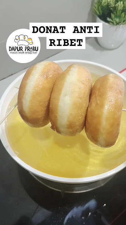 ANTI-HASSLE DONUTS WITHOUT KNEADING WITHOUT A MIXER, JUST STIR