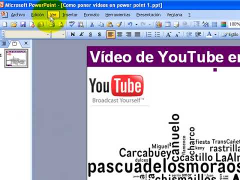 Como descargar videos de youtube para power point sin internet