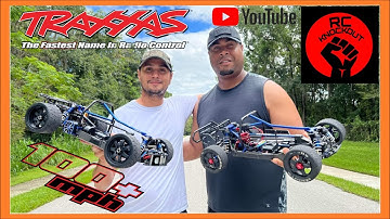 100 MPH Traxxas slash project Accomplished😎 on a Stock chassis set up