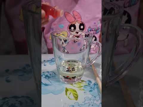 تجربة مزج الالوان بالزيت Foryou ترند الوان طعام اكسبلور ترند تيك توك ترند عطلة صيفية 