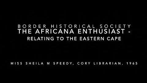 The Africana Enthusiast - relating to the Eastern ...
