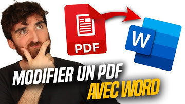 Comment modifier un PDF dans WORD ? 🤔