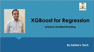 XGBoost for Regression – Saisha