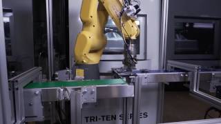 Robotic System Deburrs Nearly 500 Fineblanked Parts Per Hour - Abtex Corporation