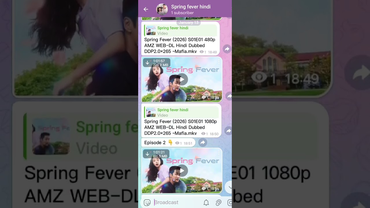 Spring fever in hindi all episodes