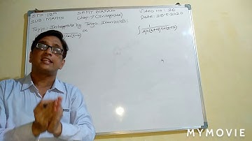 Class 12 Maths chap 7 topic integrals by trigonometric identities part 36 (28 may 2020)