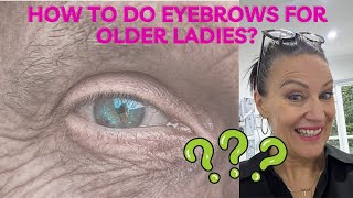 How to do eyebrows for older ladies? by Rachael Bebe 70 views 10 months ago 1 minute, 59 seconds