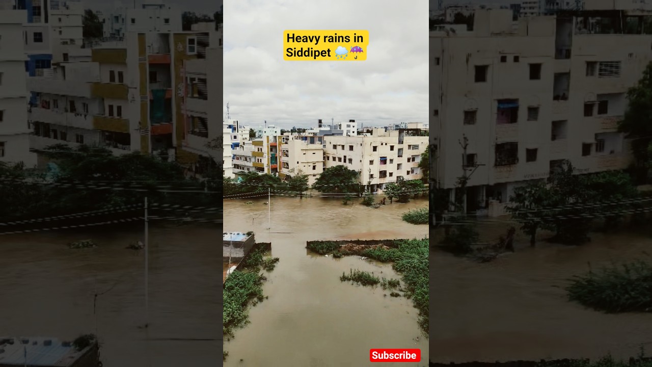 rains in Siddipet 