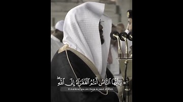 سورة فاطر - بصوت القارئ ياسر الدوسري