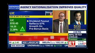 Exclusive Interview of LIC India CEO &amp; MD on ET NOW #lic