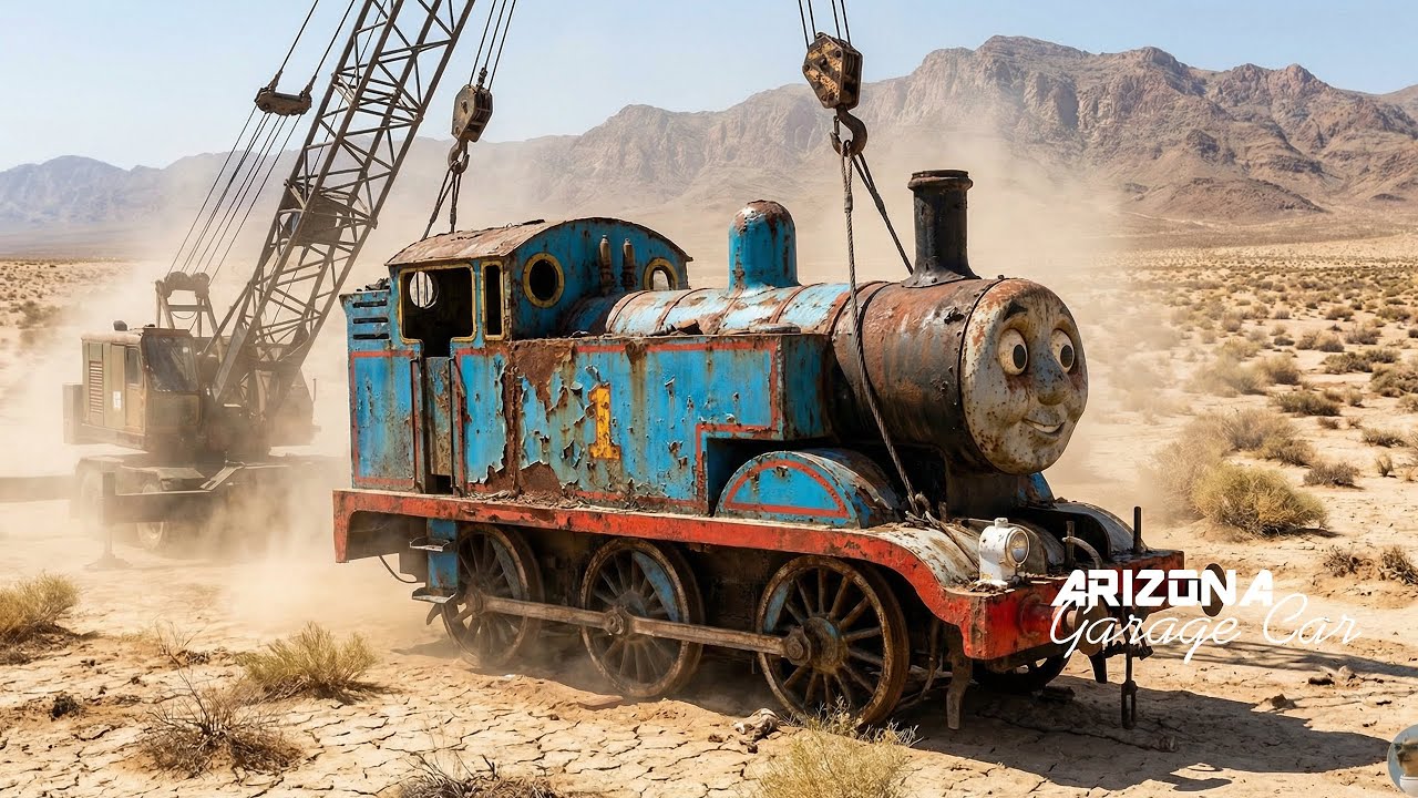 Restoring Process ASMR a Forgotten Thomas Found in the Dangerous Desert