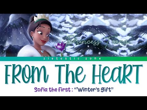 From the Heart - Color Coded Lyrics | Sofia the First "Winter's Gift" | Zietastic Zone👑