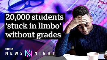 A-Level results row: What happens to students without any grades? - BBC Newsnight