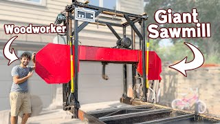 How I Built a Giant Sawmill in my Backyard