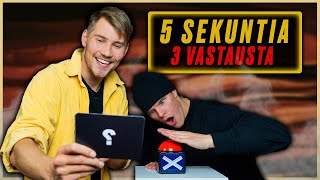 5 SEKUNTIA, 3 VASTAUSTA ft. Daniel Ahola & Andreas Tolonen