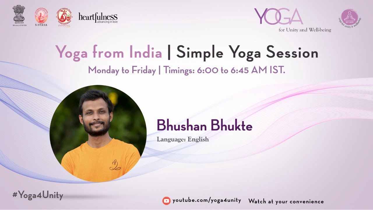 Simple Yoga by Heartfulness Yoga in English | Yoga for Unity and Well-being
