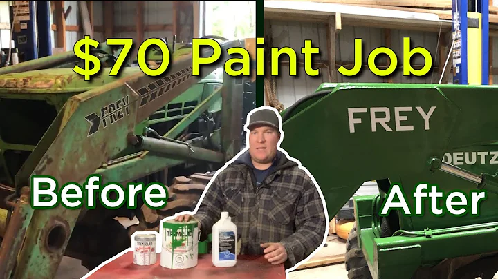 DIY $70 Tractor Paint Job - 1.5 Year REVIEW
