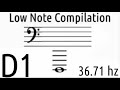 Low note compilation  d1