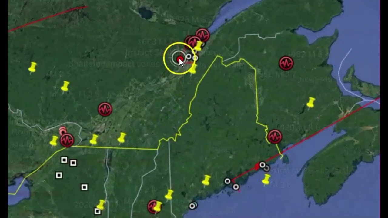 4th Earthquake strikes near Fall River, Portsmouth, Rhode Island YouTube