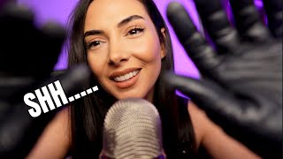 ASMR gloves | ease your anxiety | layered sounds | whispered 💚 personal attention
