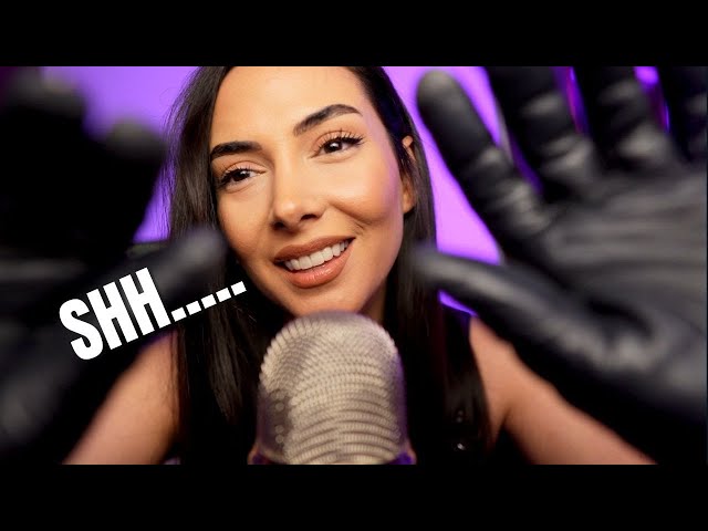 ASMR gloves | ease your anxiety | layered sounds | whispered 💚 personal attention