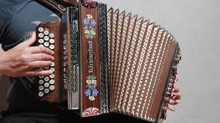 El Cóndor Pasa (If I Could) - button accordion ADG (lyrics in subtitles)