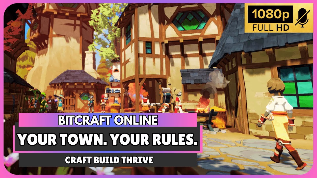 How Deep Is the Player Economy in BitCraft? Lo-Fi music & Dog Cam