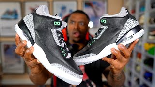 SLEPT ON Air Jordan 3 Green Glow 2024