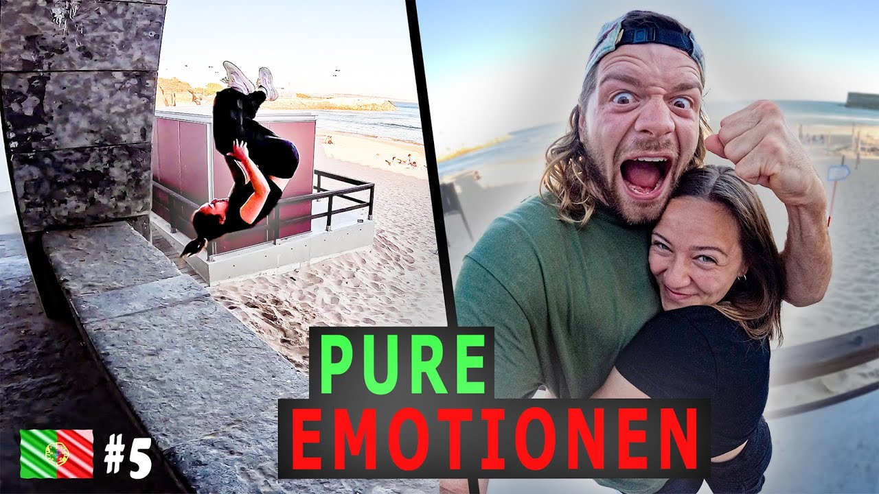 Meine Freundin RASIERT ALLES! & HEFTIGE Jonglier-Challenge! | Parkour in Portugal | Jan Schlappen