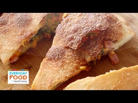 Broccoli-Ham Calzone | Everyday Food with Sarah Carey