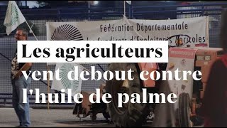 Huile de palme : dépôts de carburants et raffineries Total bloquées par les agriculteurs