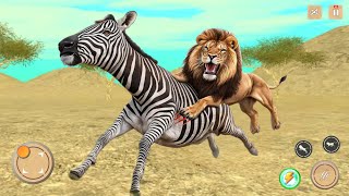 The King Lion Simulator 3d - Lion Simulator Wild Animal 3D - Animal Simulator Gameplay screenshot 3